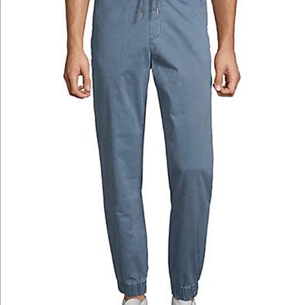 Black Brown 1826 Woven Drawstring Jogger